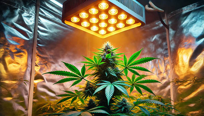 cannabis plant indoor grow