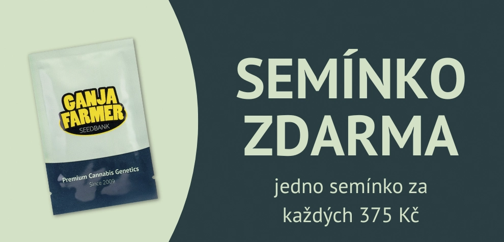 1 semínko zdarma za každých 600 Kč